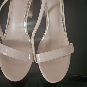 Chic Blush Strappy Heels